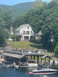 View from the Minne-Ha-Ha boat as it went by the house
