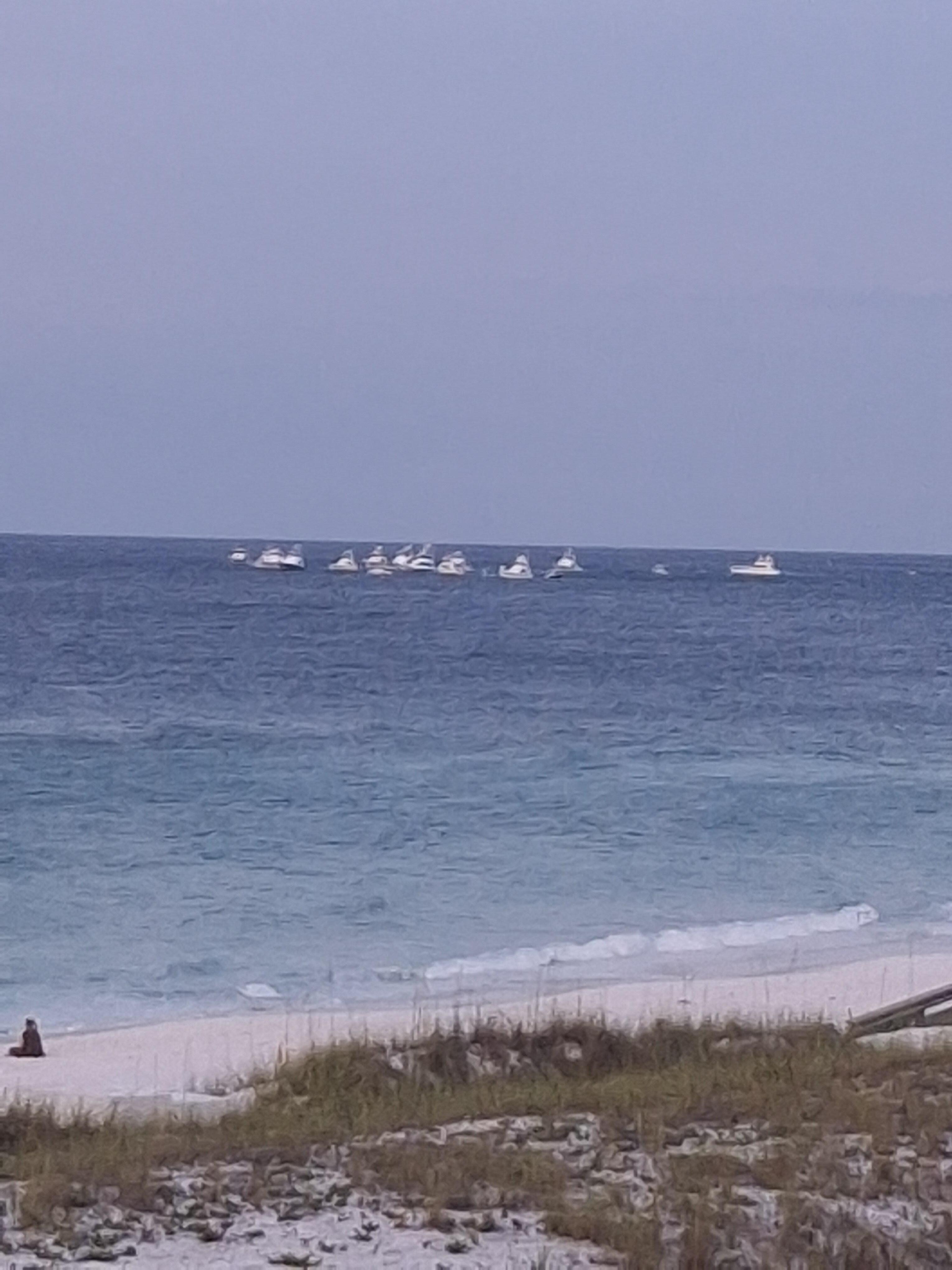 Charters hard after the great fishing in the area.