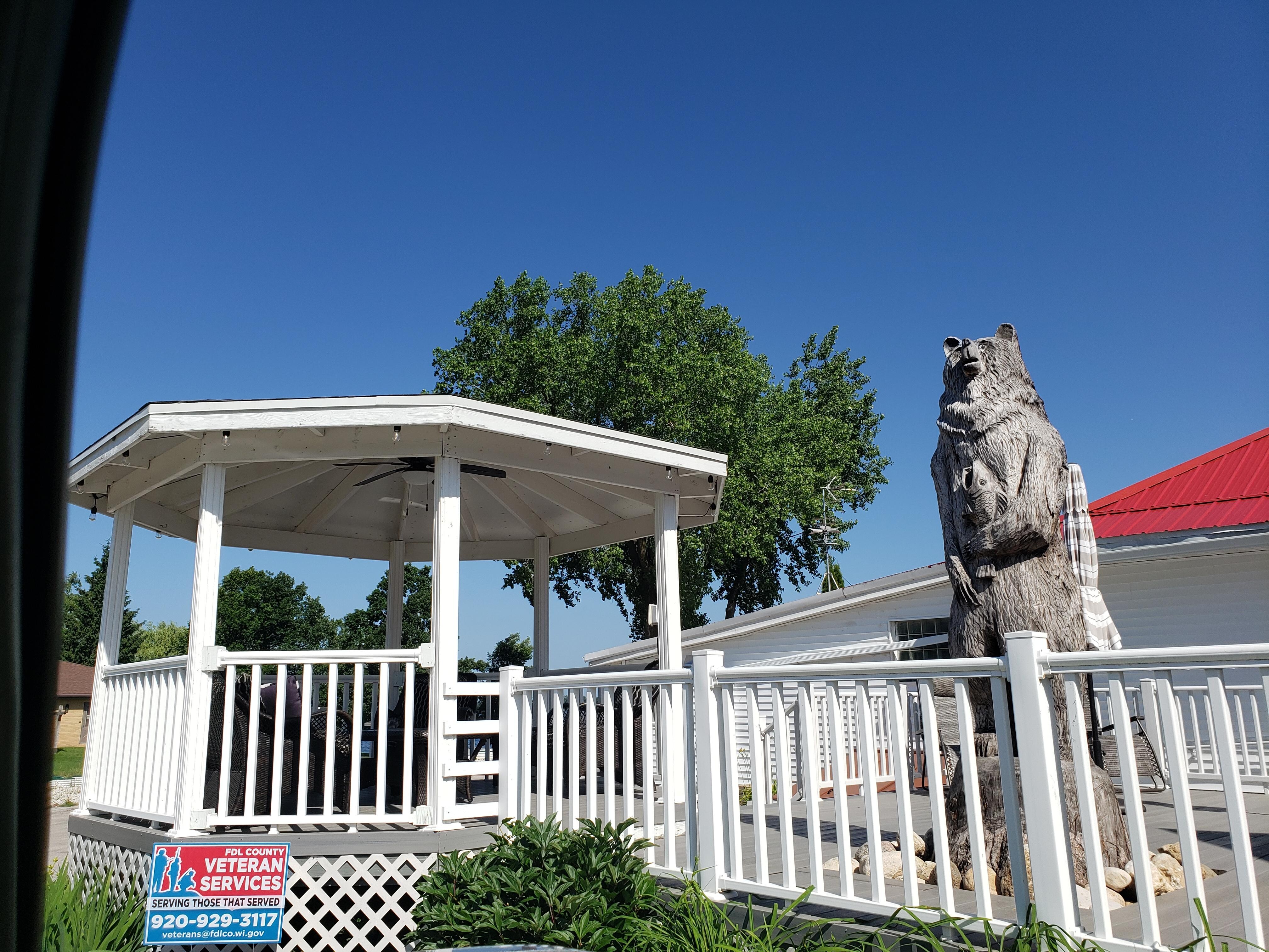 Condo's Gazebo & deck