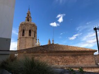 View from rooftop bar