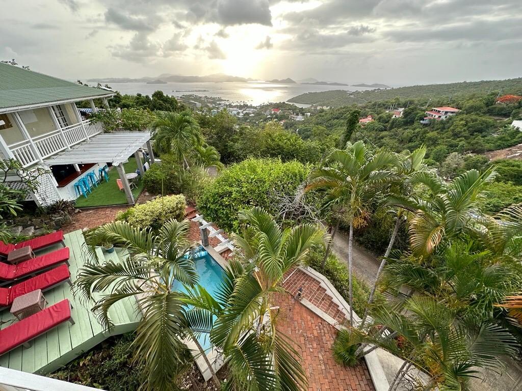 The property and view from the main porch.