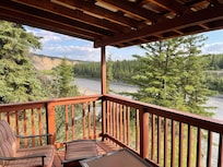 Side view from cabin deck