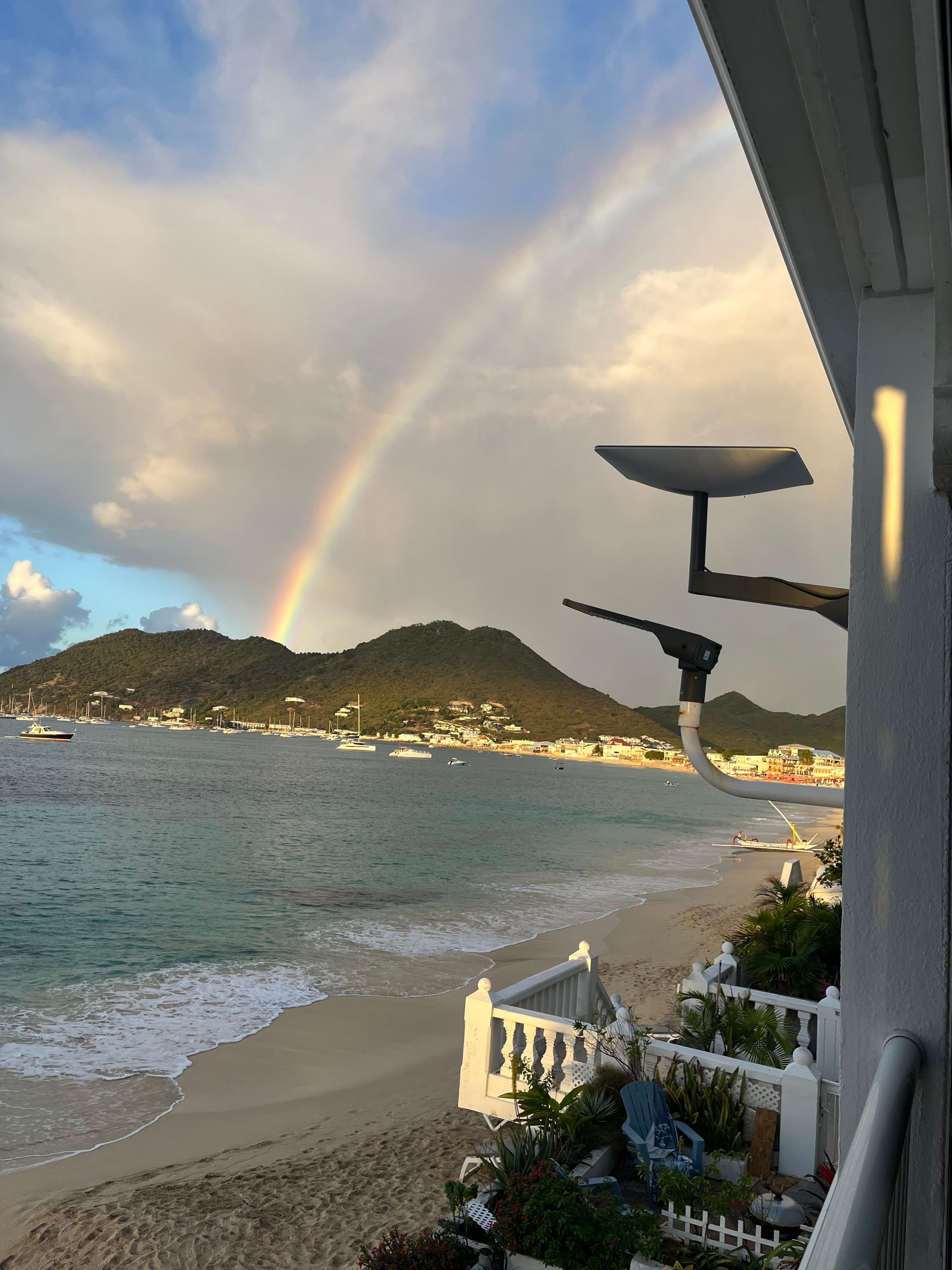 From the kitchen! Rainbows not guaranteed, but it’s still delightful!