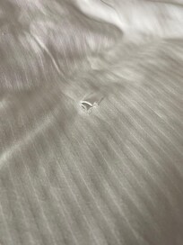 Tears in the duvet cover