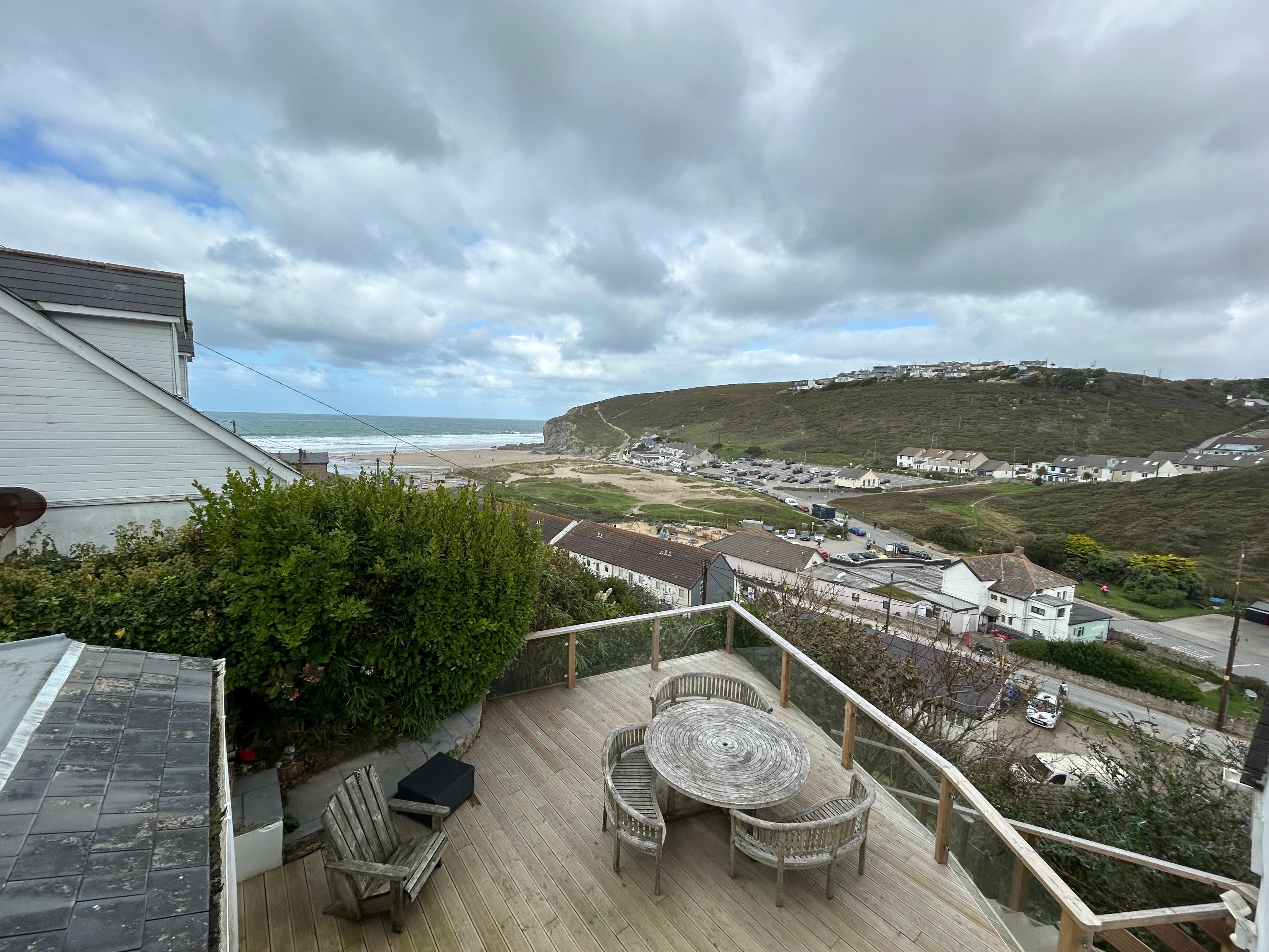 The view from the bedroom