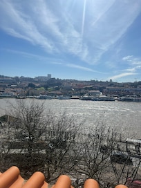River view from the room