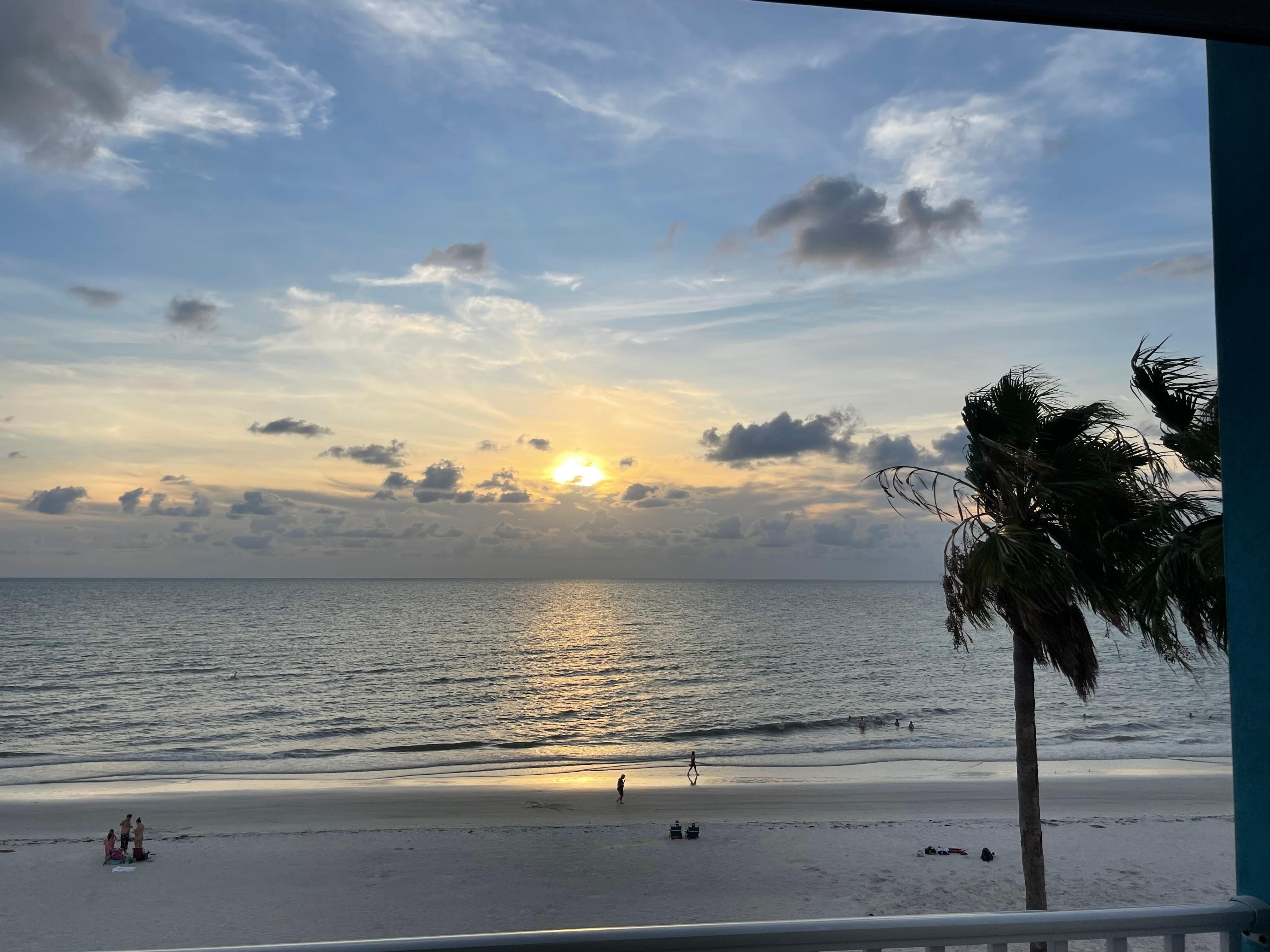 From our deck, unit 405