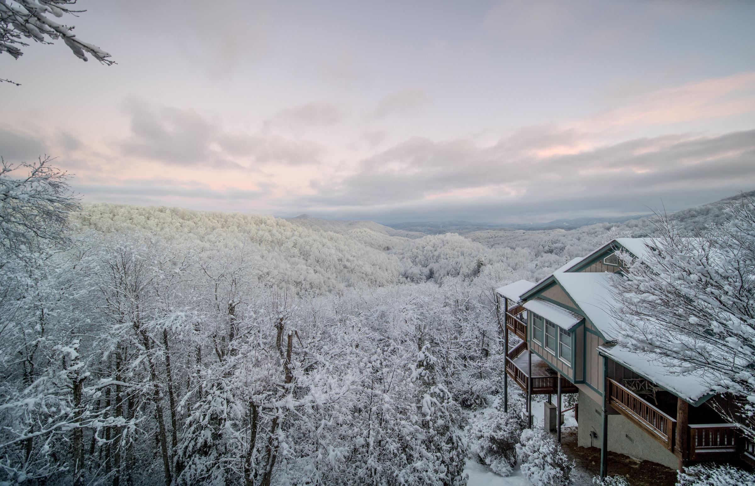 Amazing view from the deck.