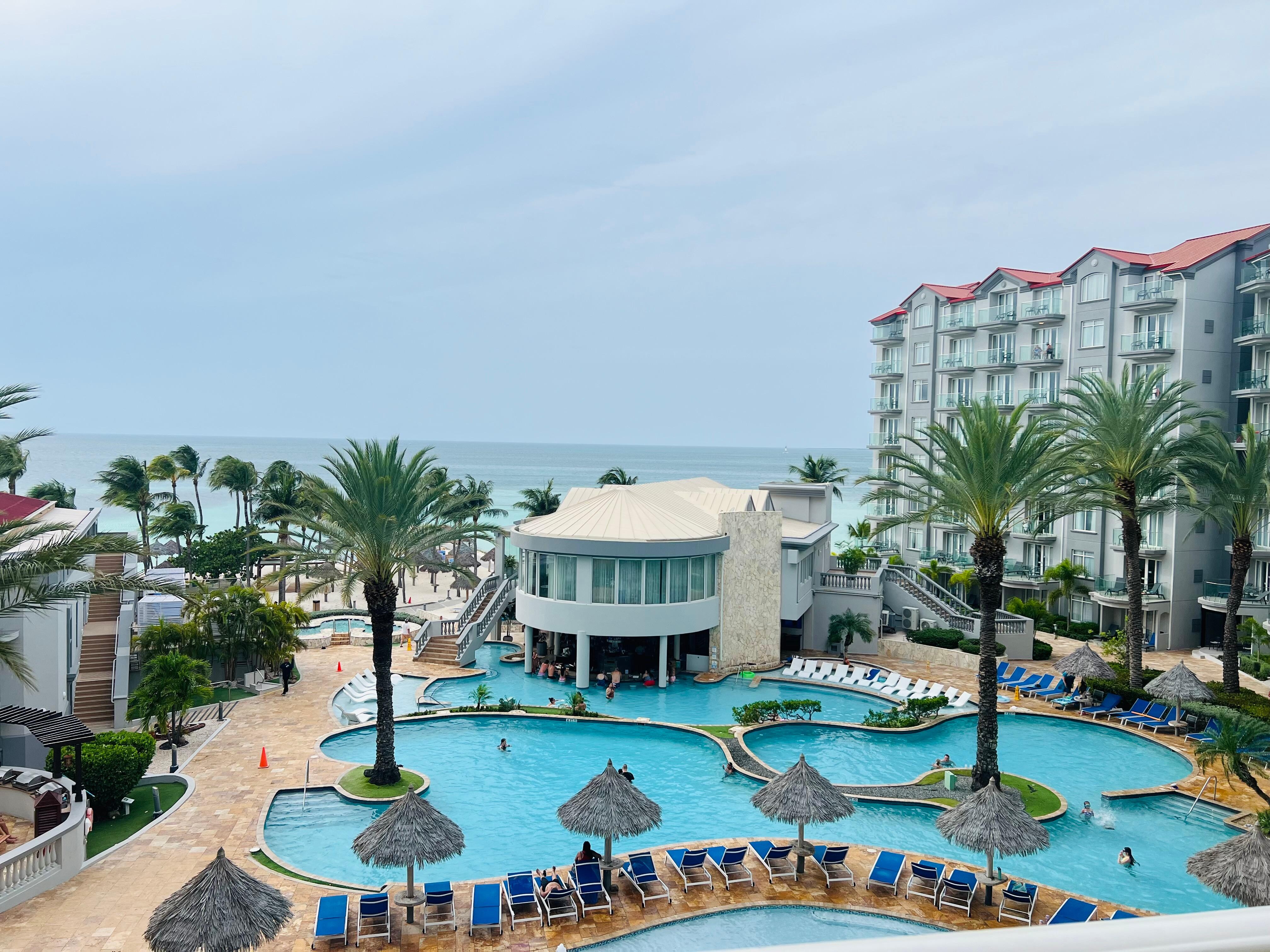 Our room view 