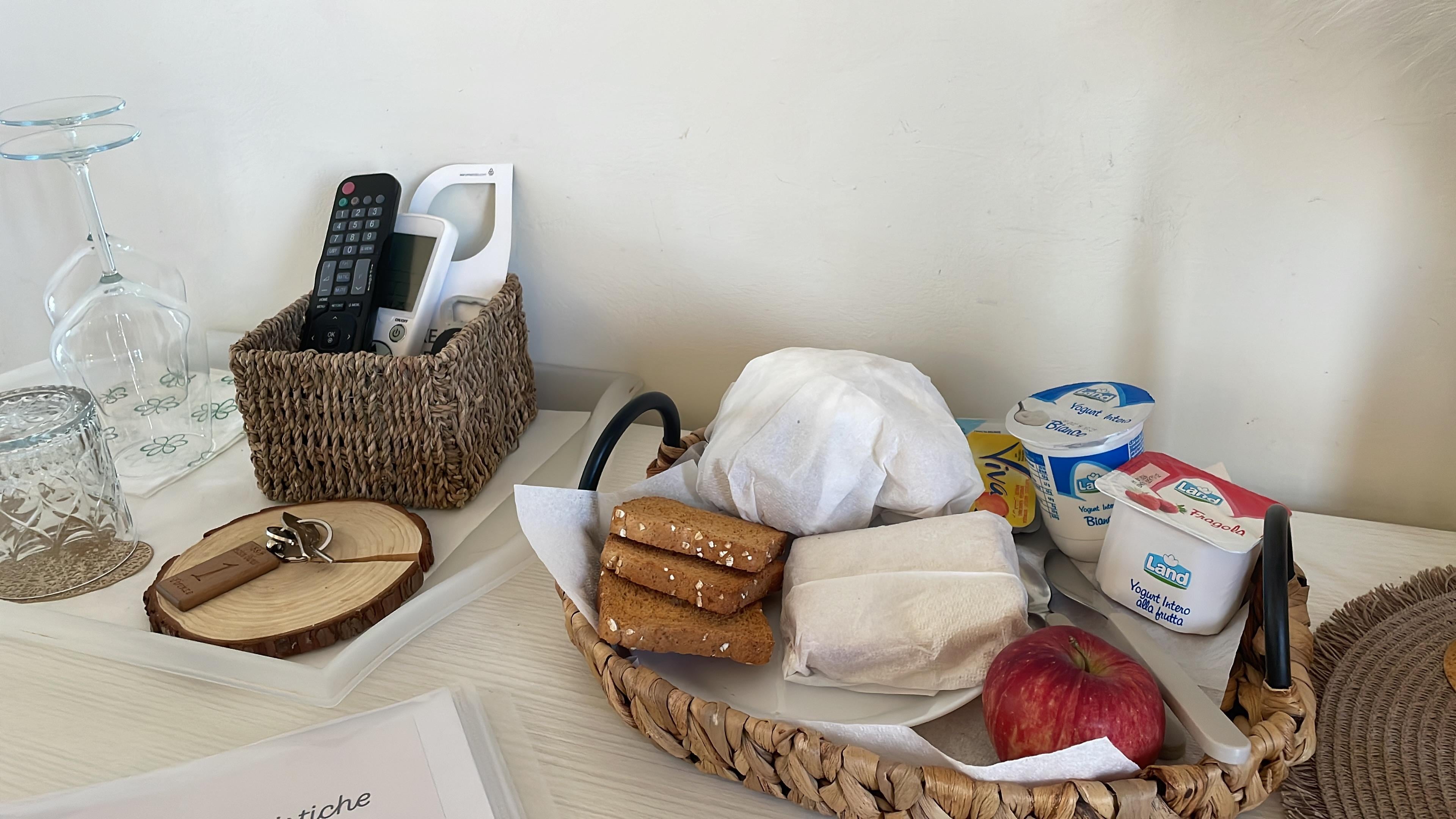 No había desayunado y me recibieron con este desayuno, súper lindos 