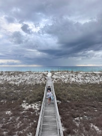 board walk to the beach