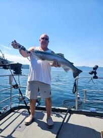 Catch and release 28" rainbow.