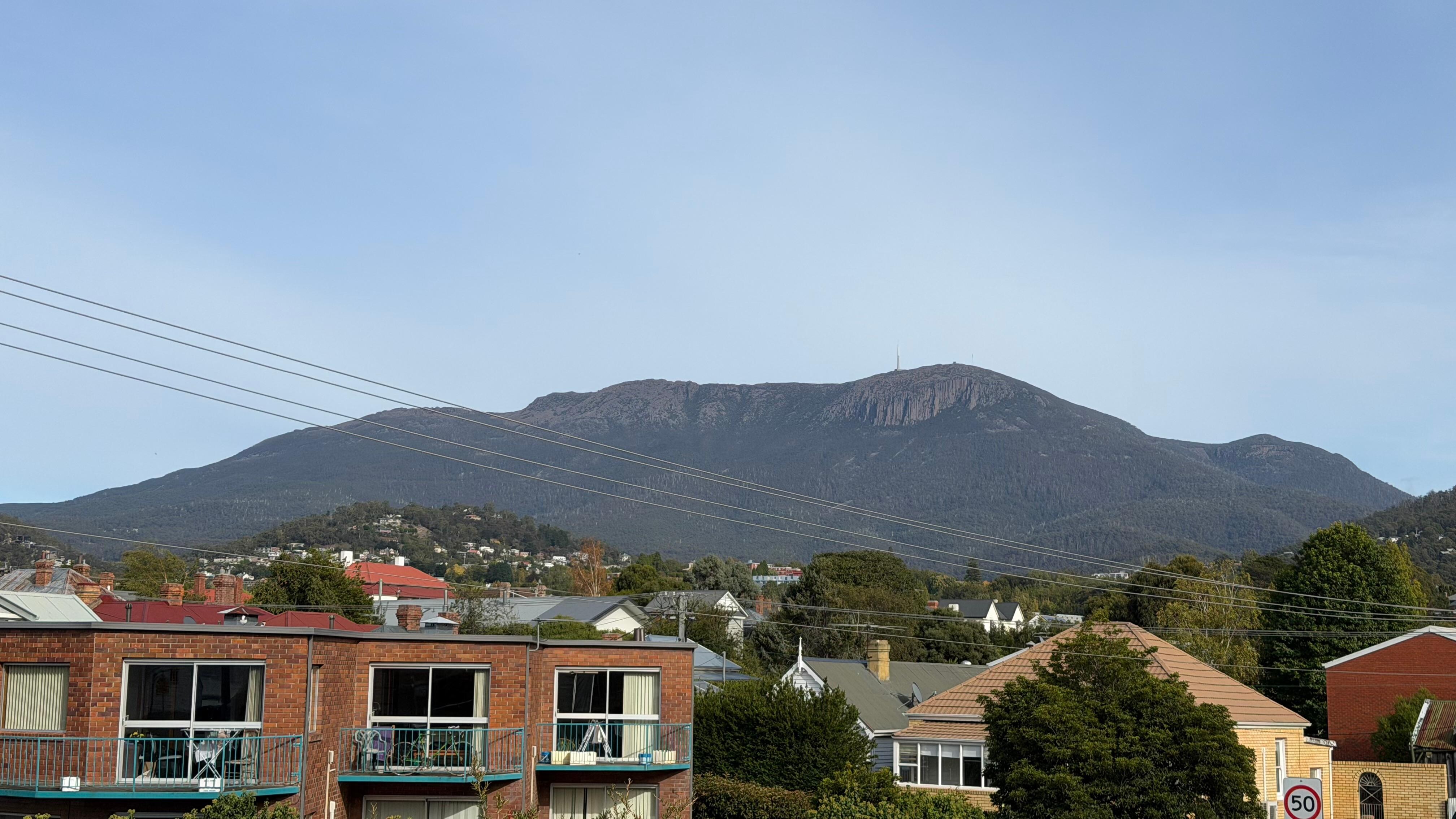 Mount Wellington background 