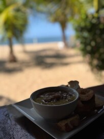 Este caldo de camarão com sururu é uma delícia