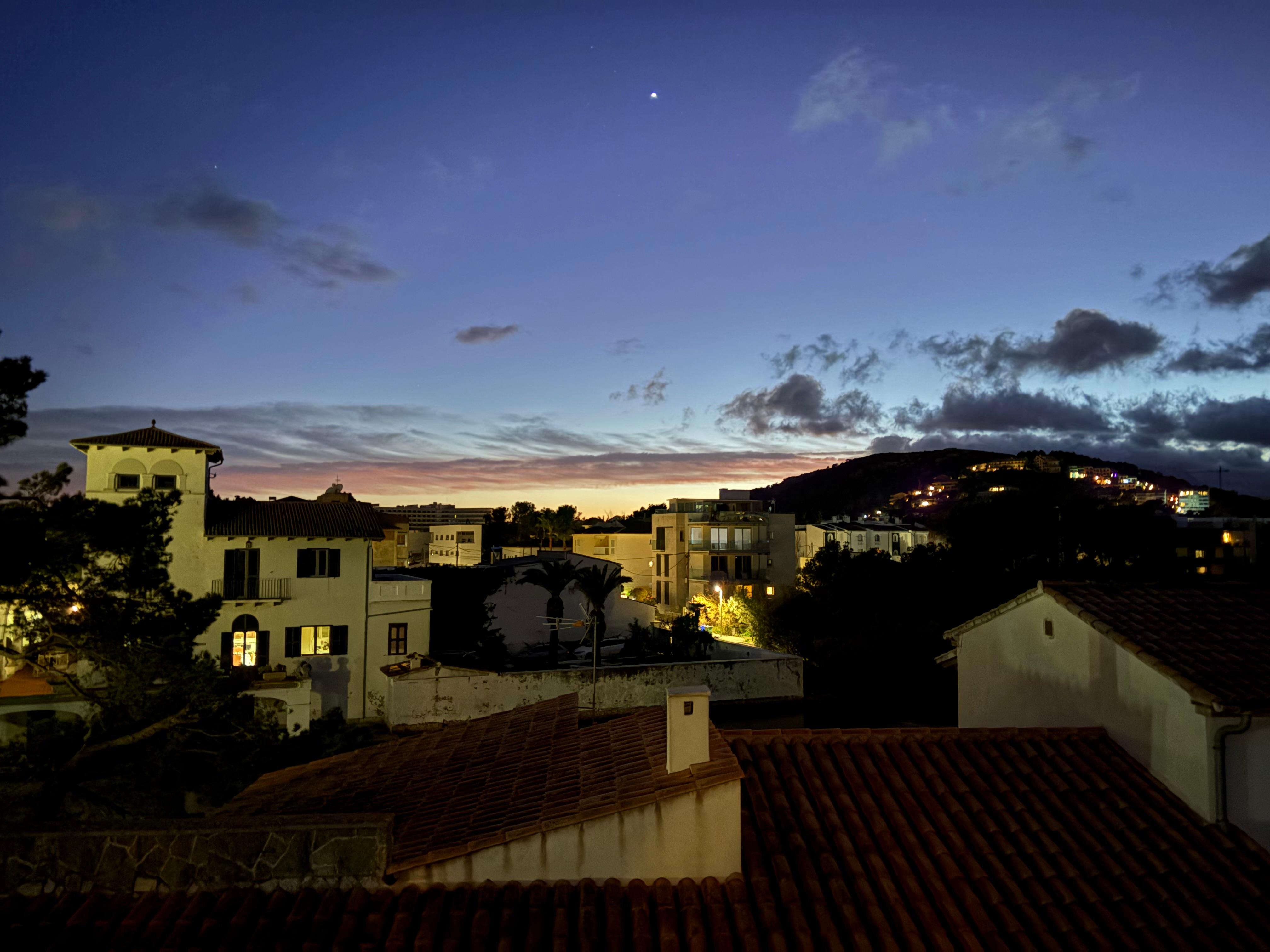 View from the balcony