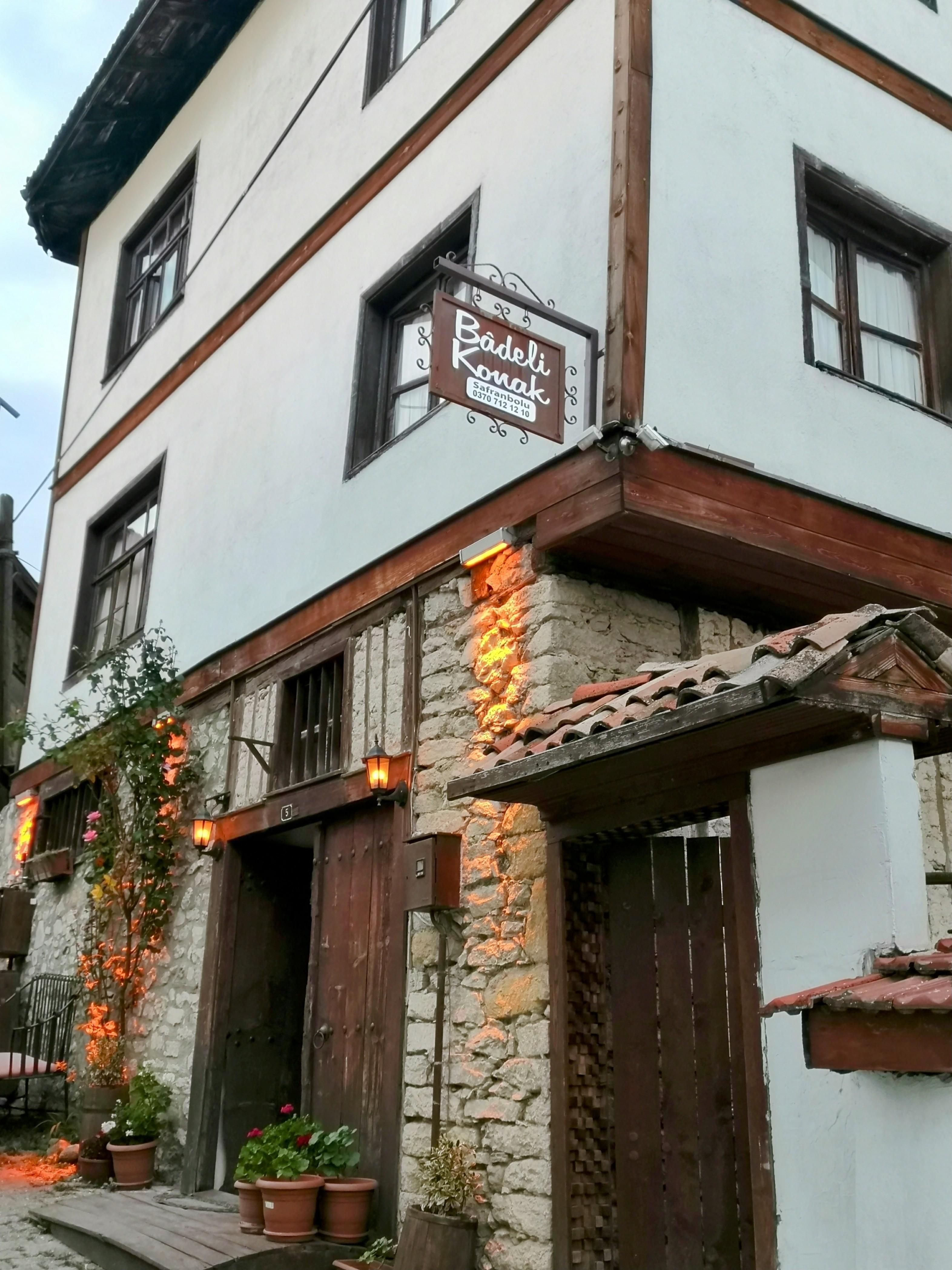 Façade de l'hôtel 