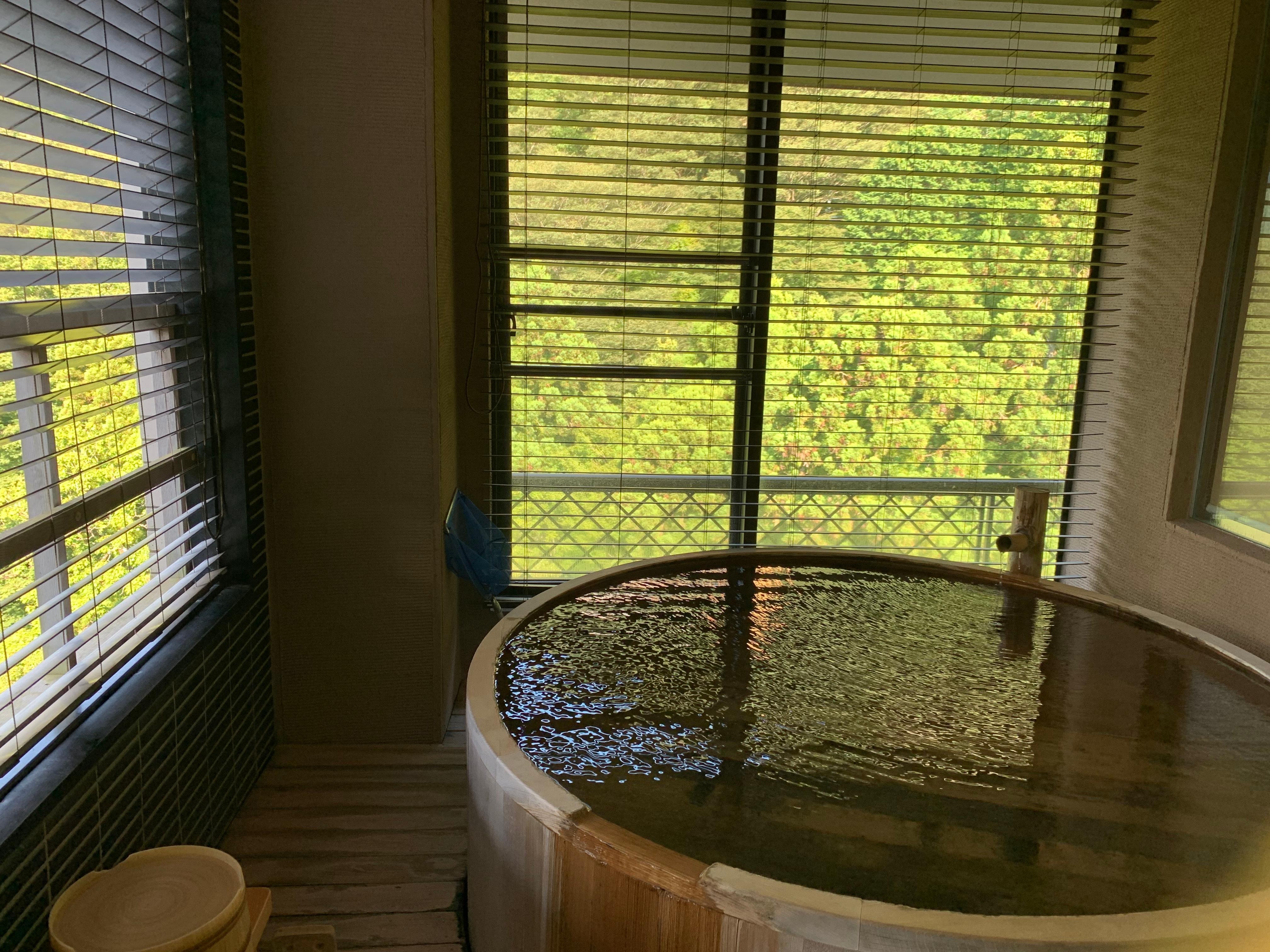 部屋半露天風呂