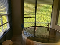 部屋半露天風呂