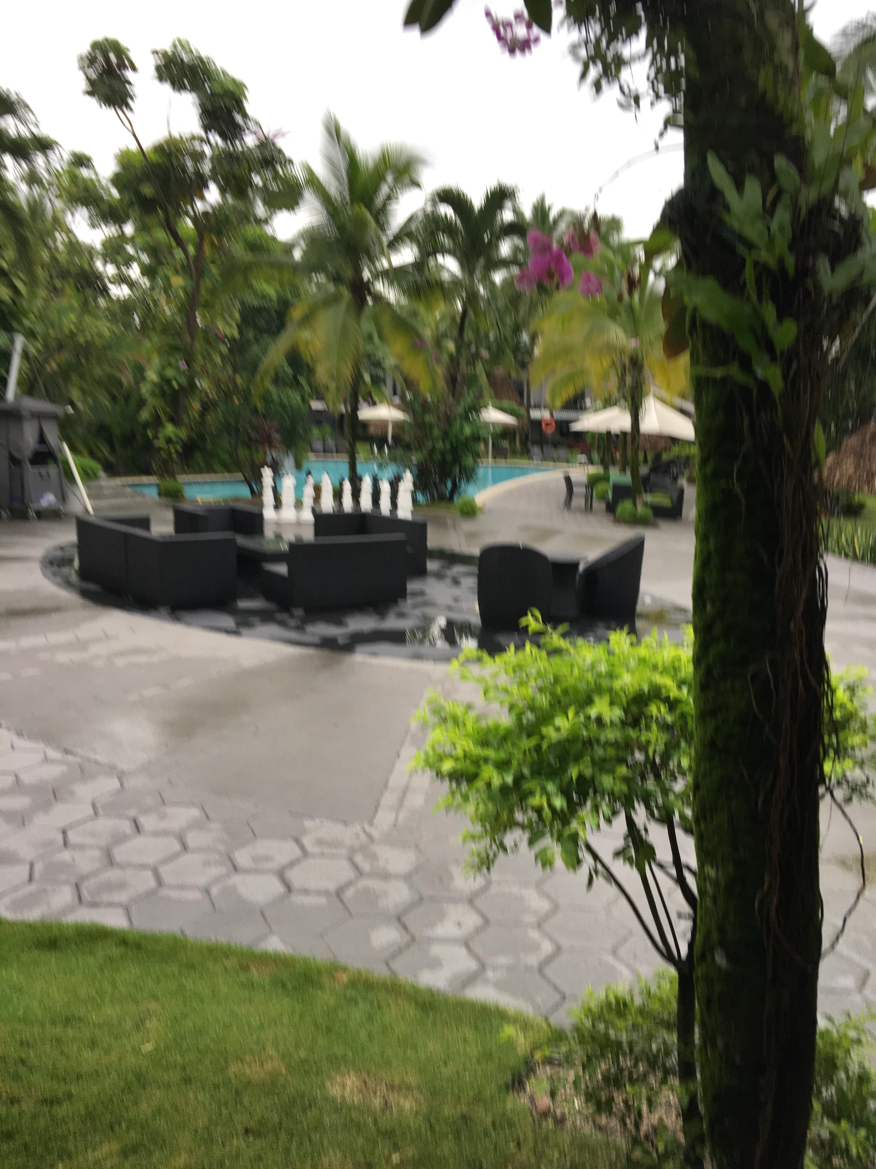 Pool area