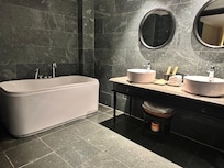 Bathroom was spacious