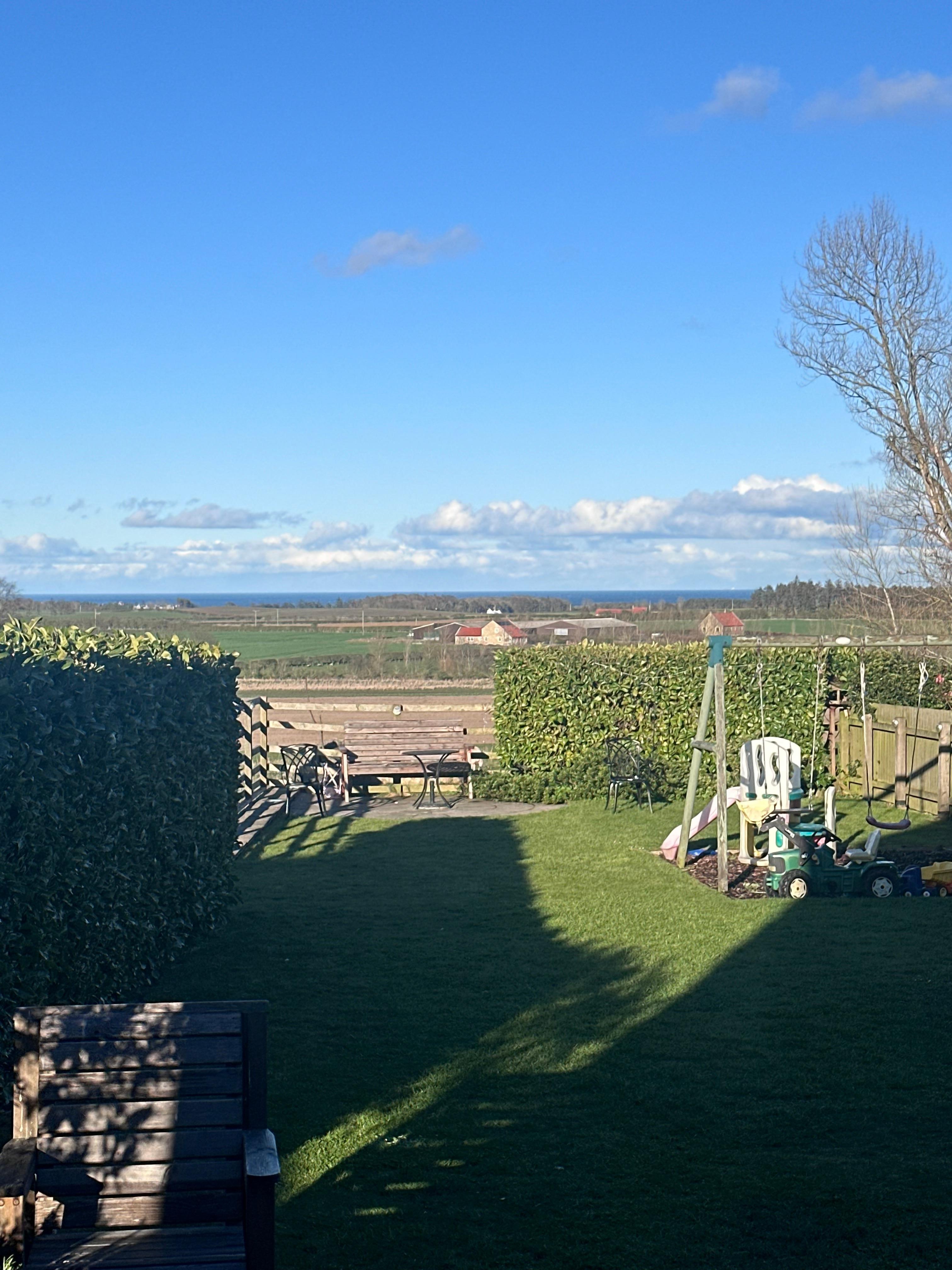 View from rear kitchen window 