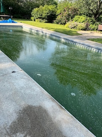 This was the condition of the pool.