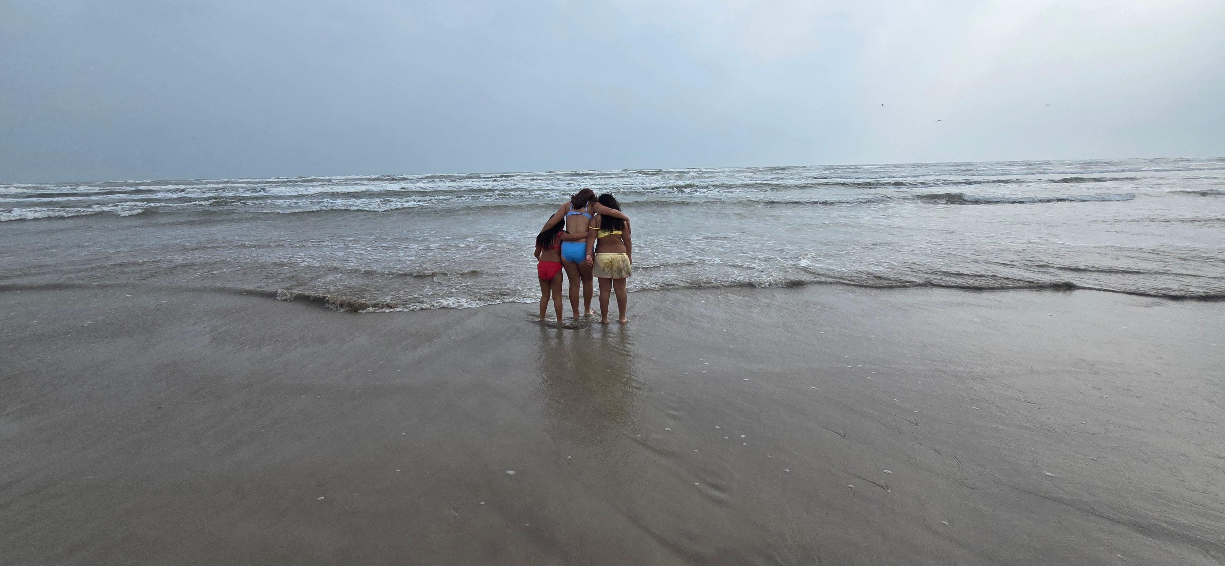 Beach day. Maybe 5 minute walk from unit. 