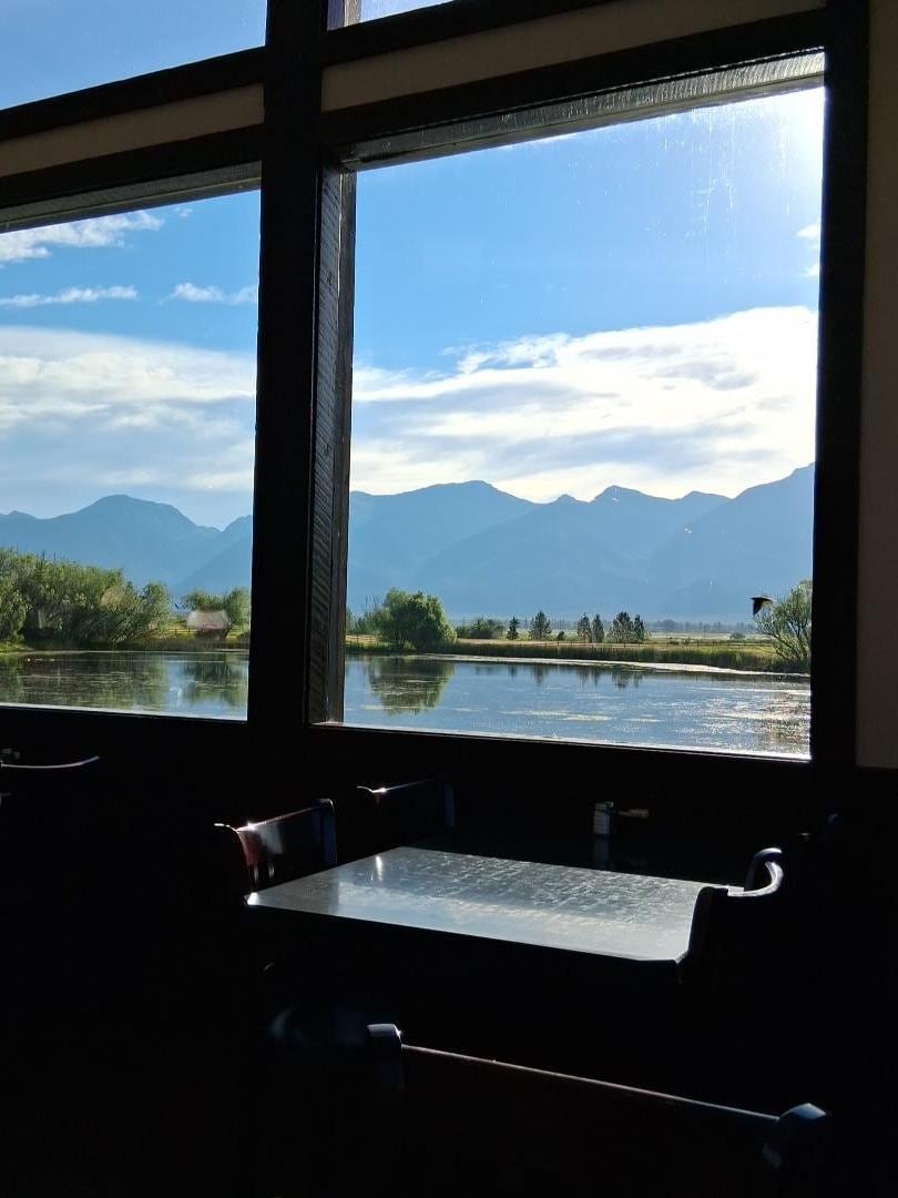 View from restaurant 