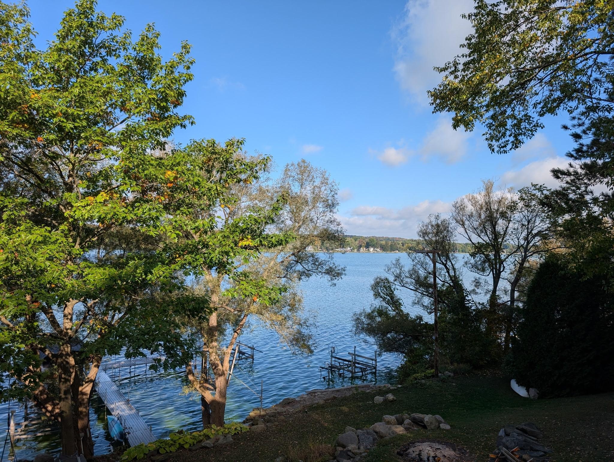 View from back porch