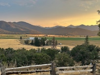 Views from the house of great sunset