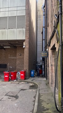 Unsafe back alley