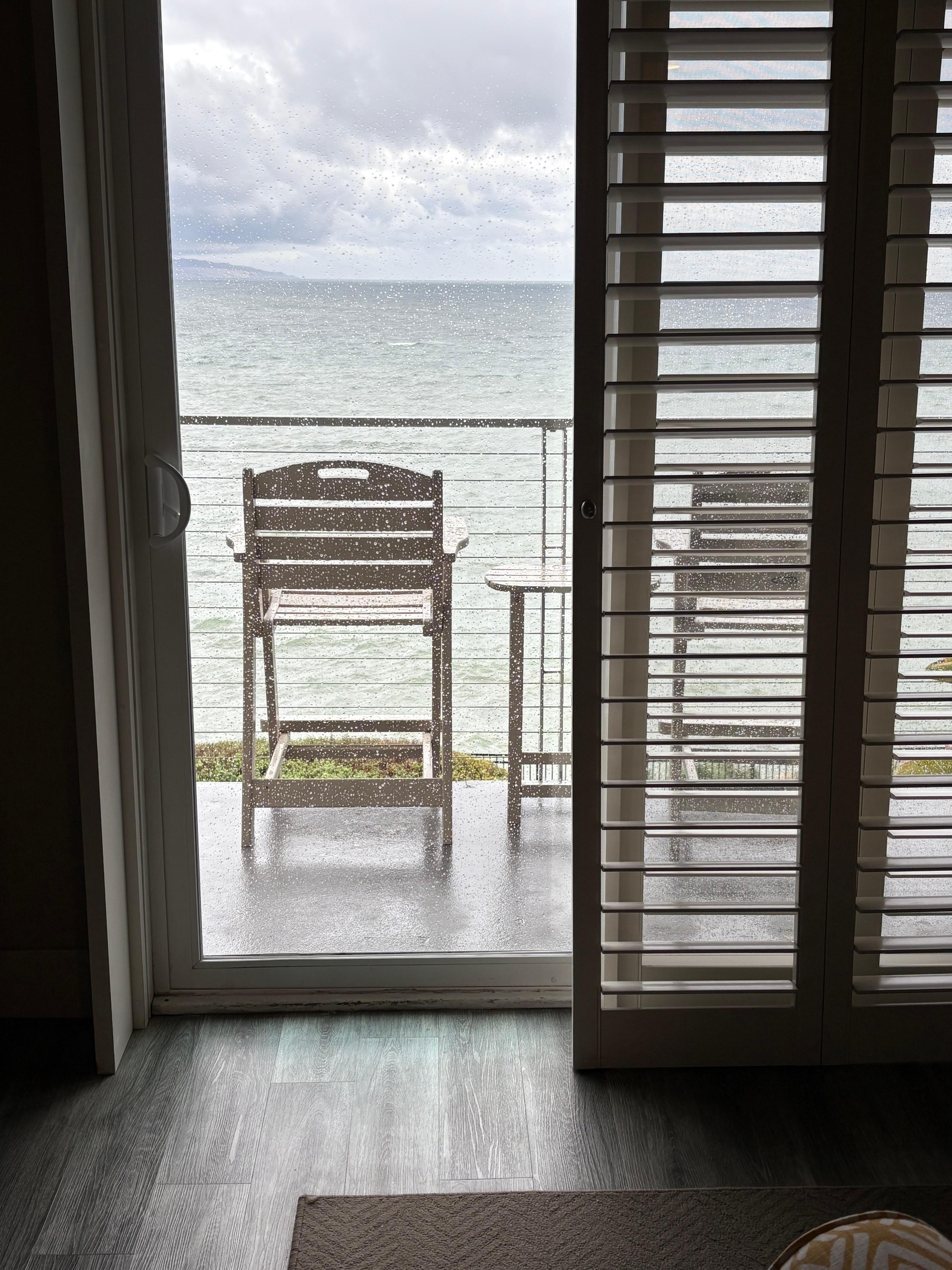 Looking out from my room