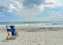 Private beach