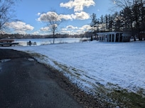 The perfect amount of snow