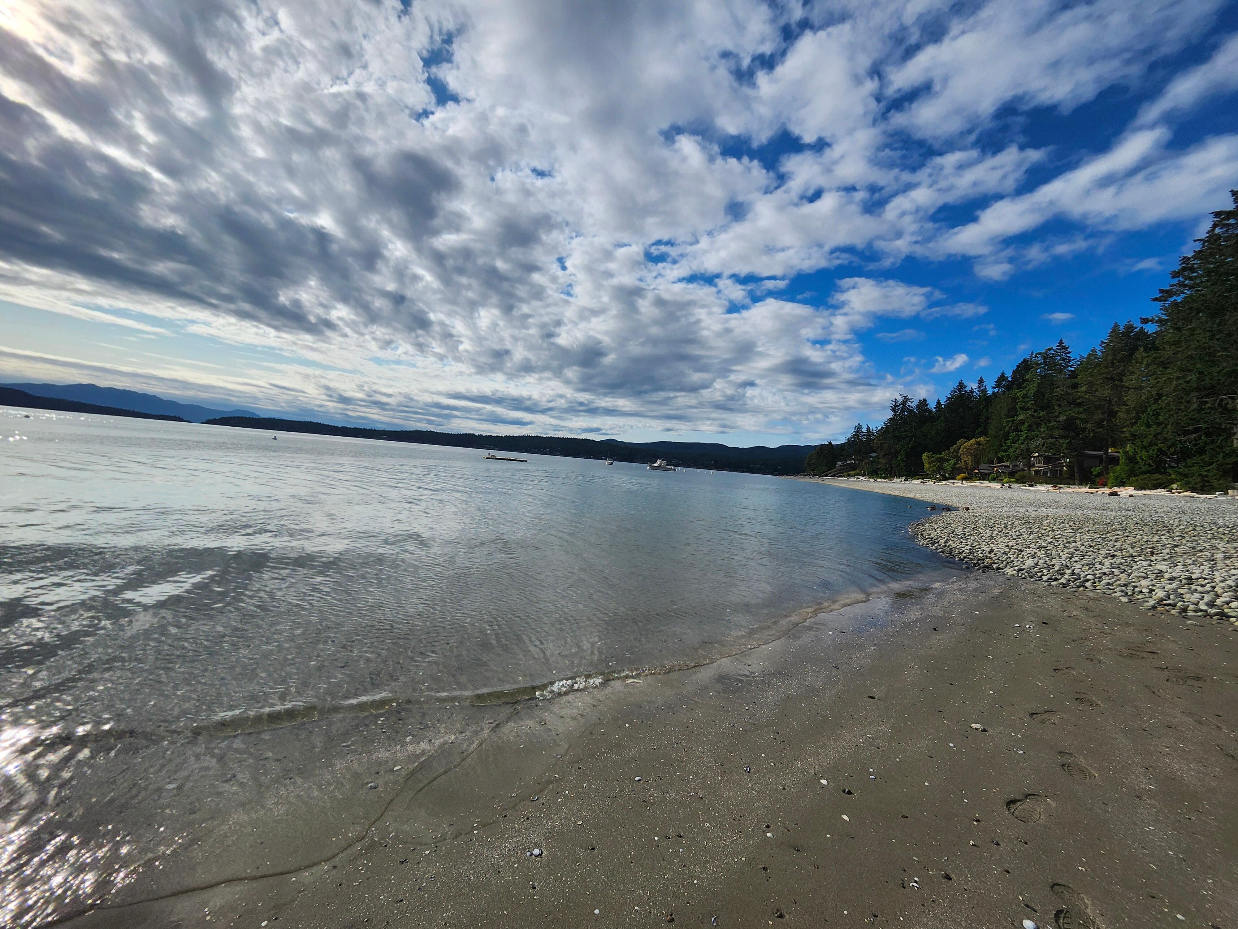 No name beach across the street