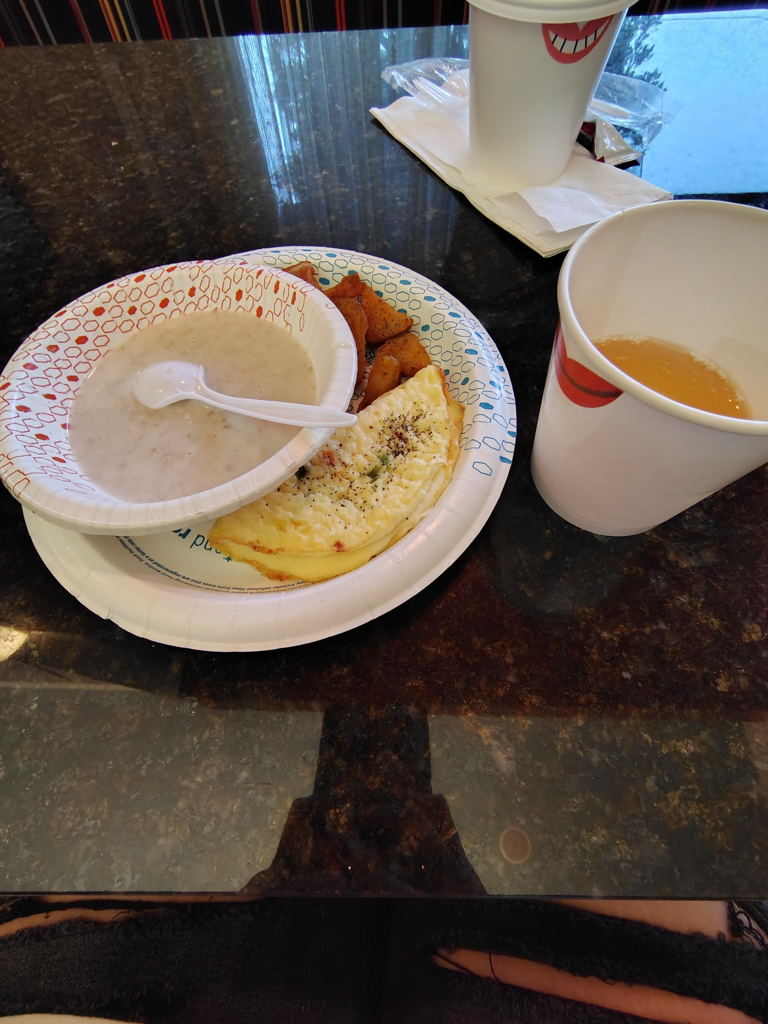 3rd day the egg option was different. I was hoping to find boiled eggs.