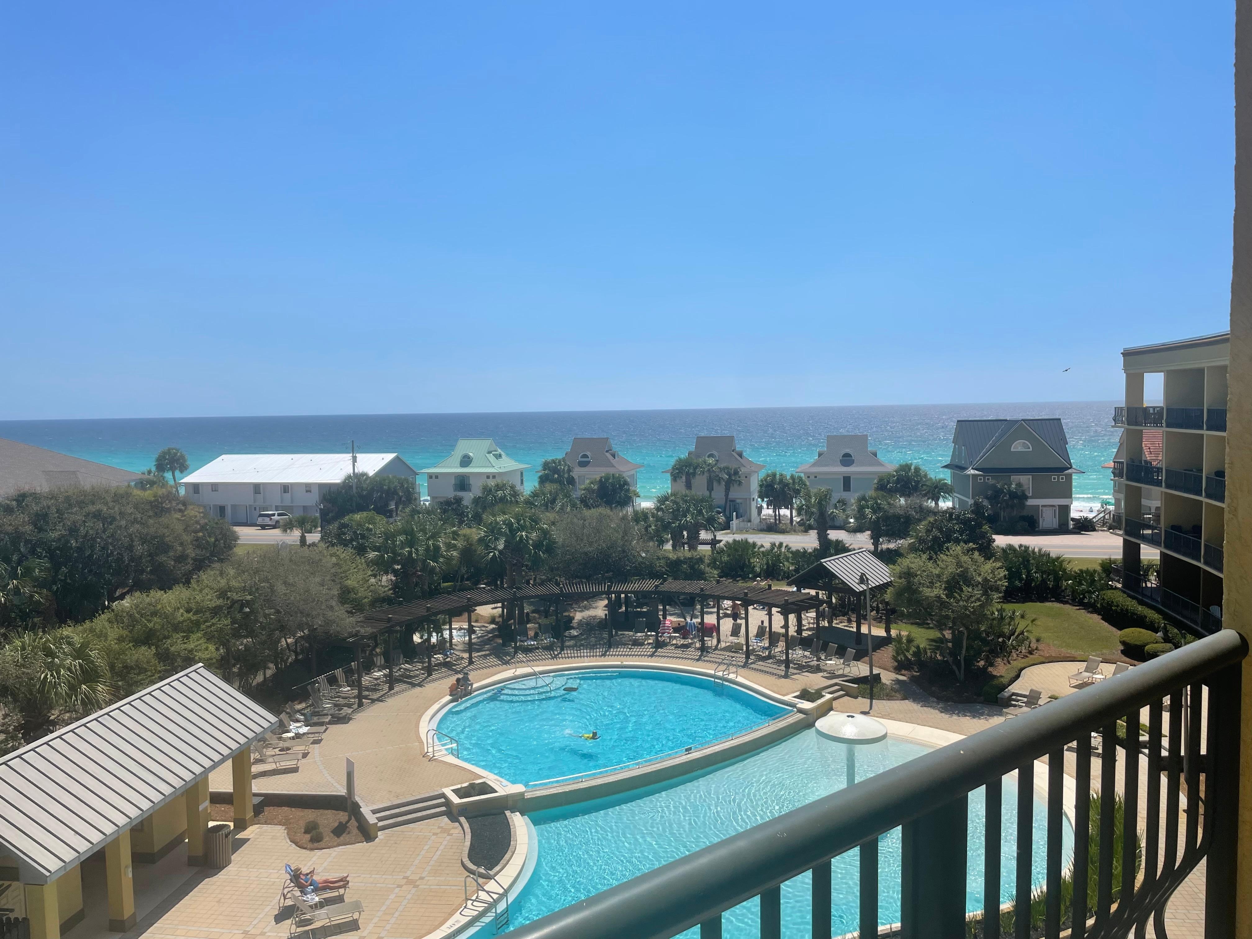 View from the balcony