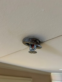 Juste en haut de lâentrĂ©e de notre chambre