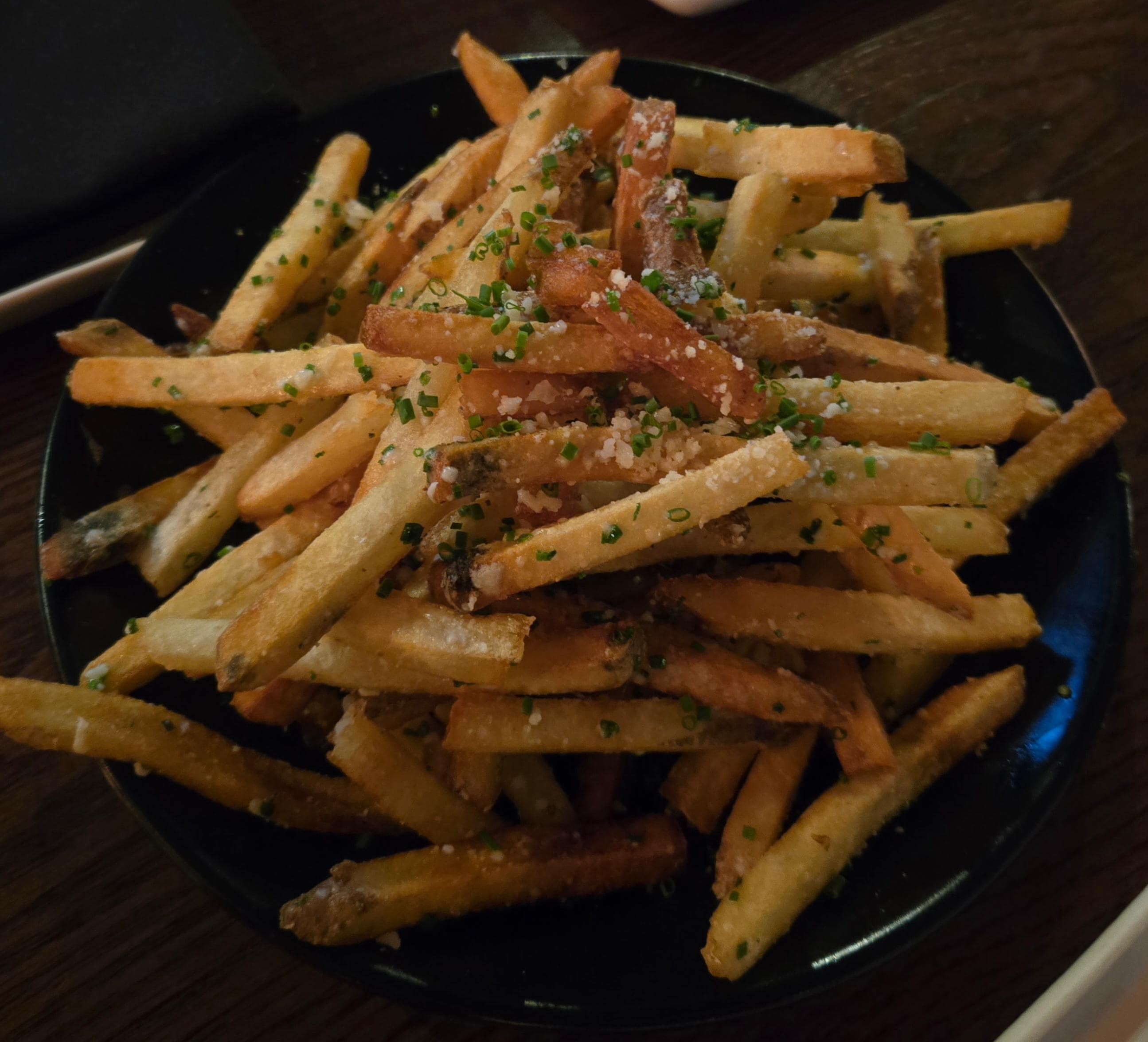 Must-order truffle fries!