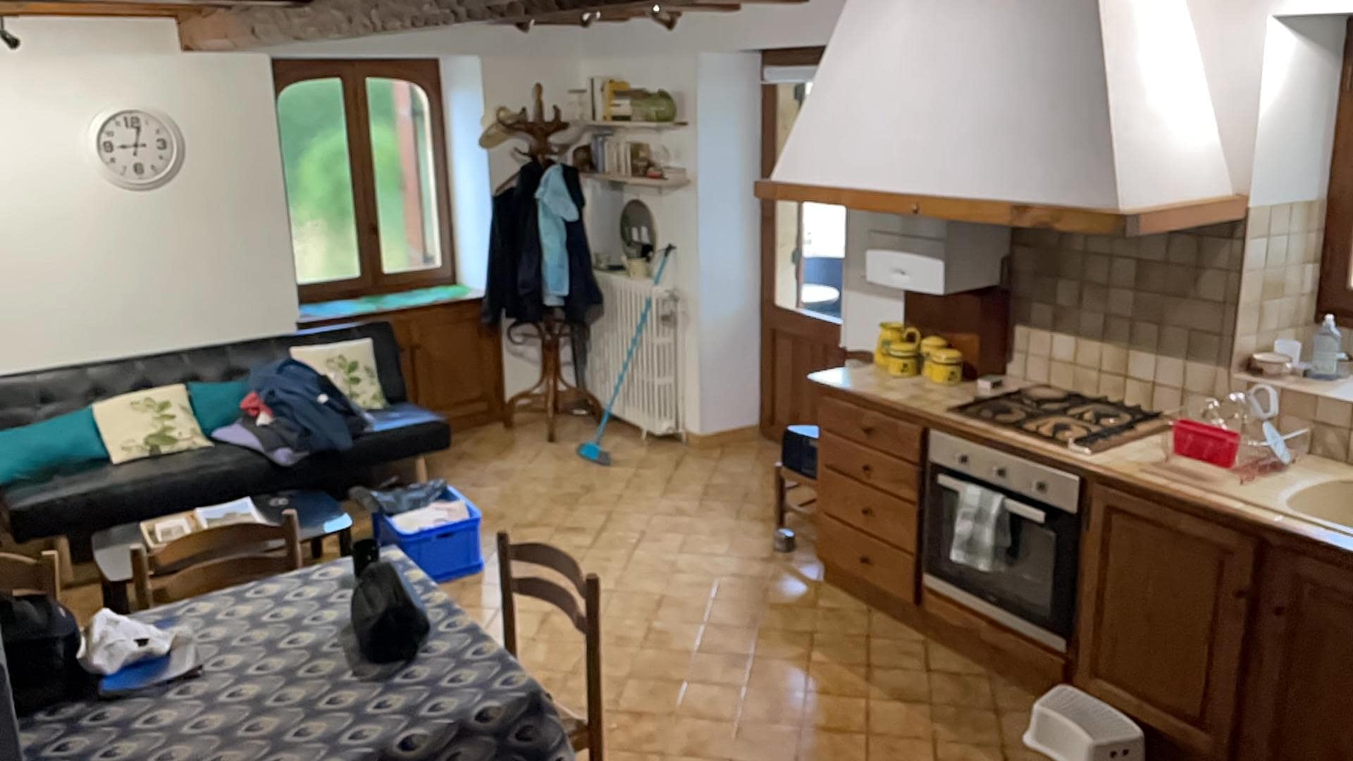 Der Wohn- Essbereich