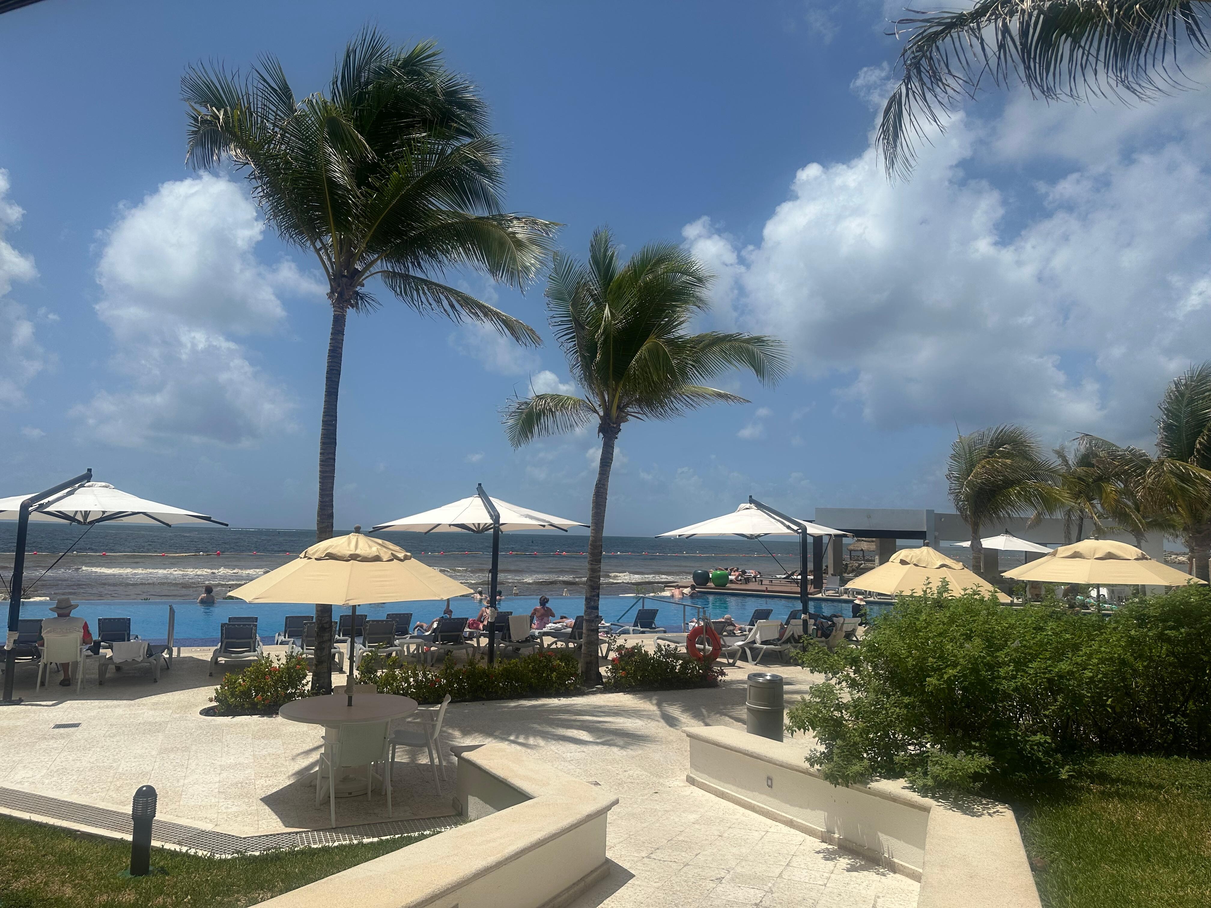 View from the towel station at Ventus