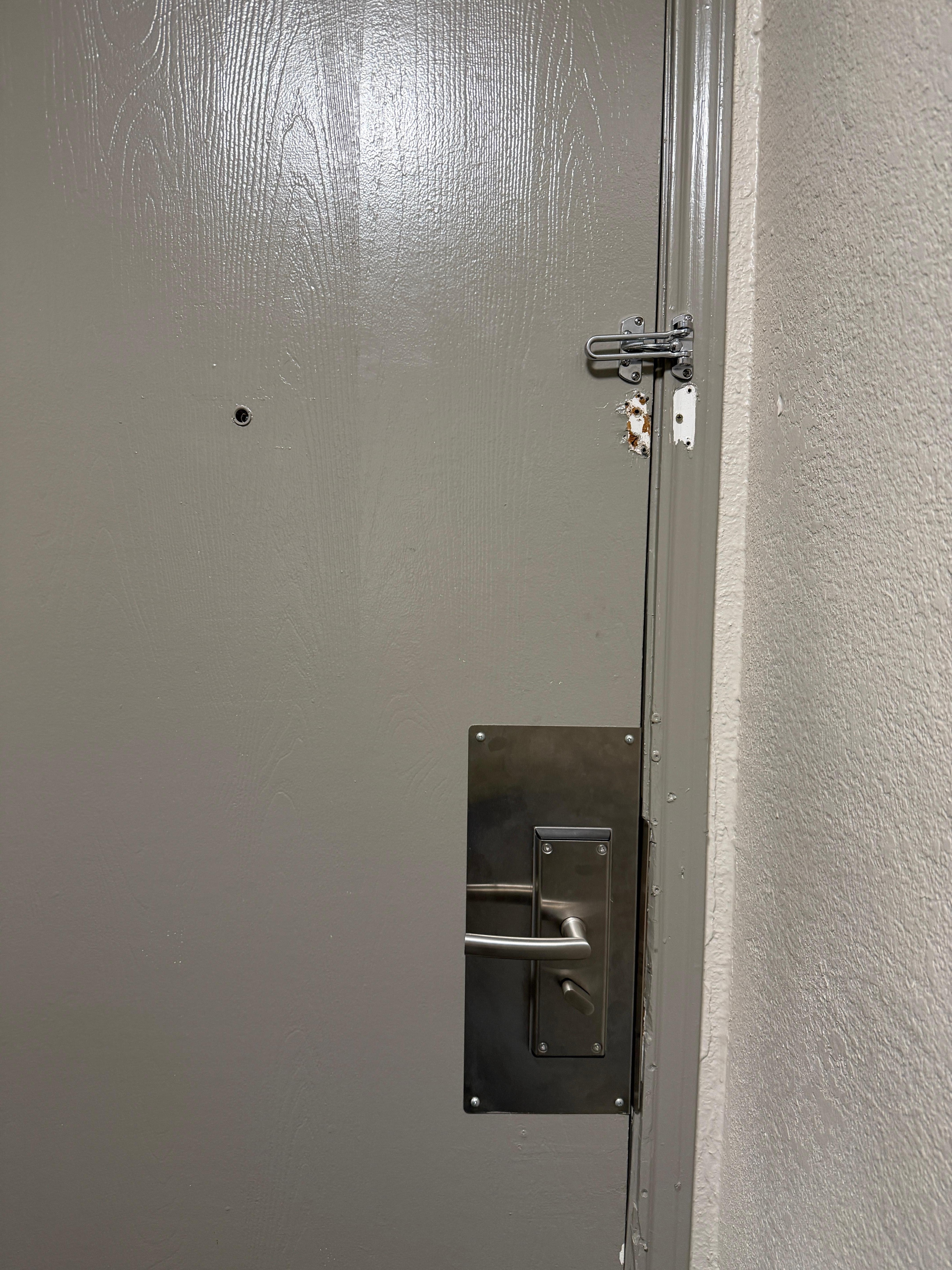 Locks barely holding on
