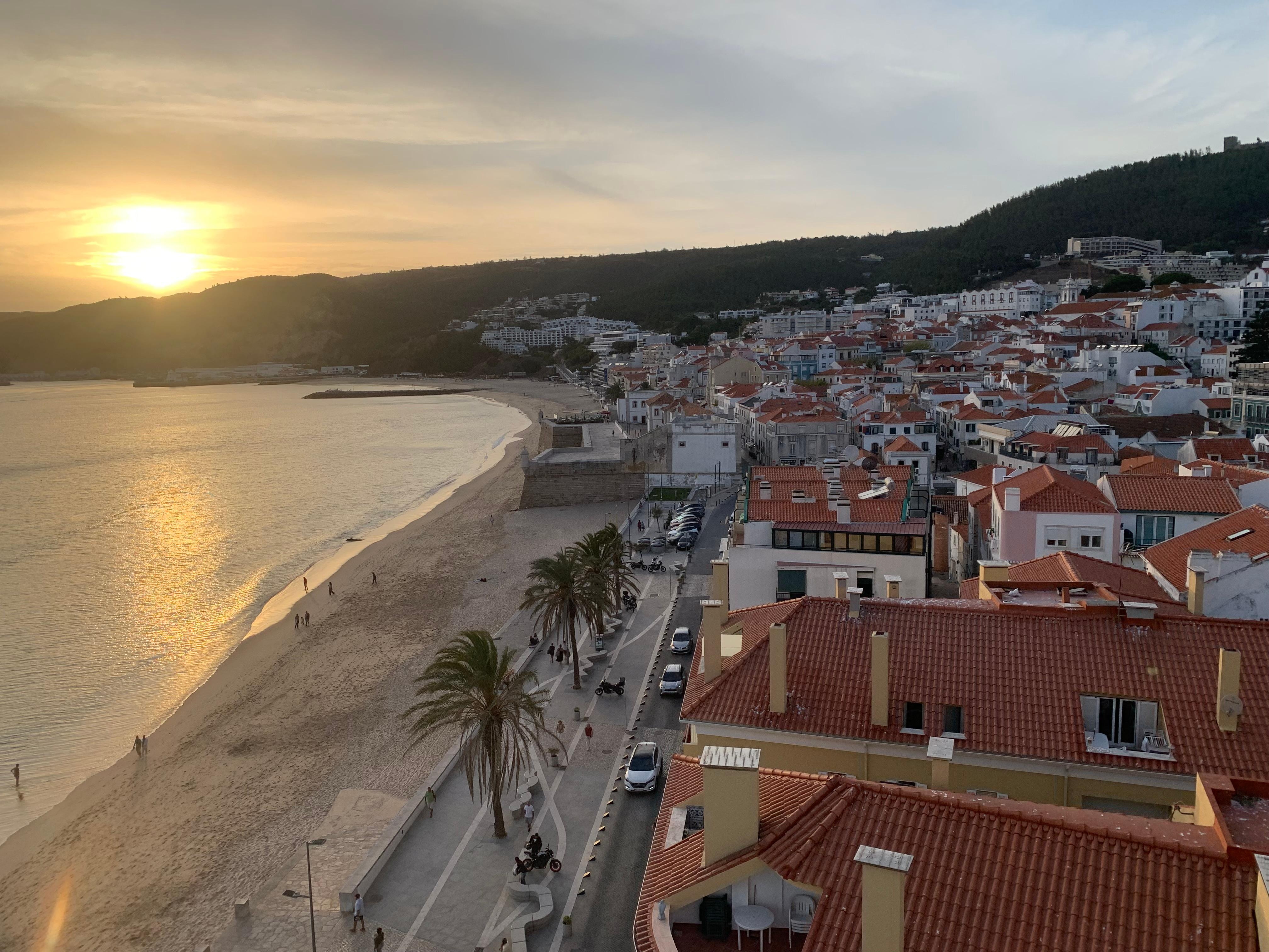 View from the top terrace