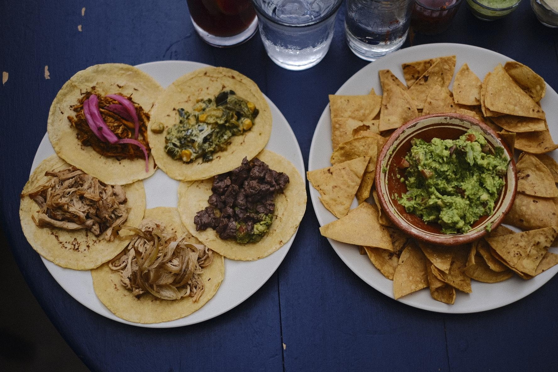 Meal from restaurant down the way.