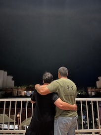 Balcony of the restaurant overlooking the grounds