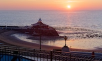 Sunrise over Viking Bay seen from Hotel Bedroom March 2026