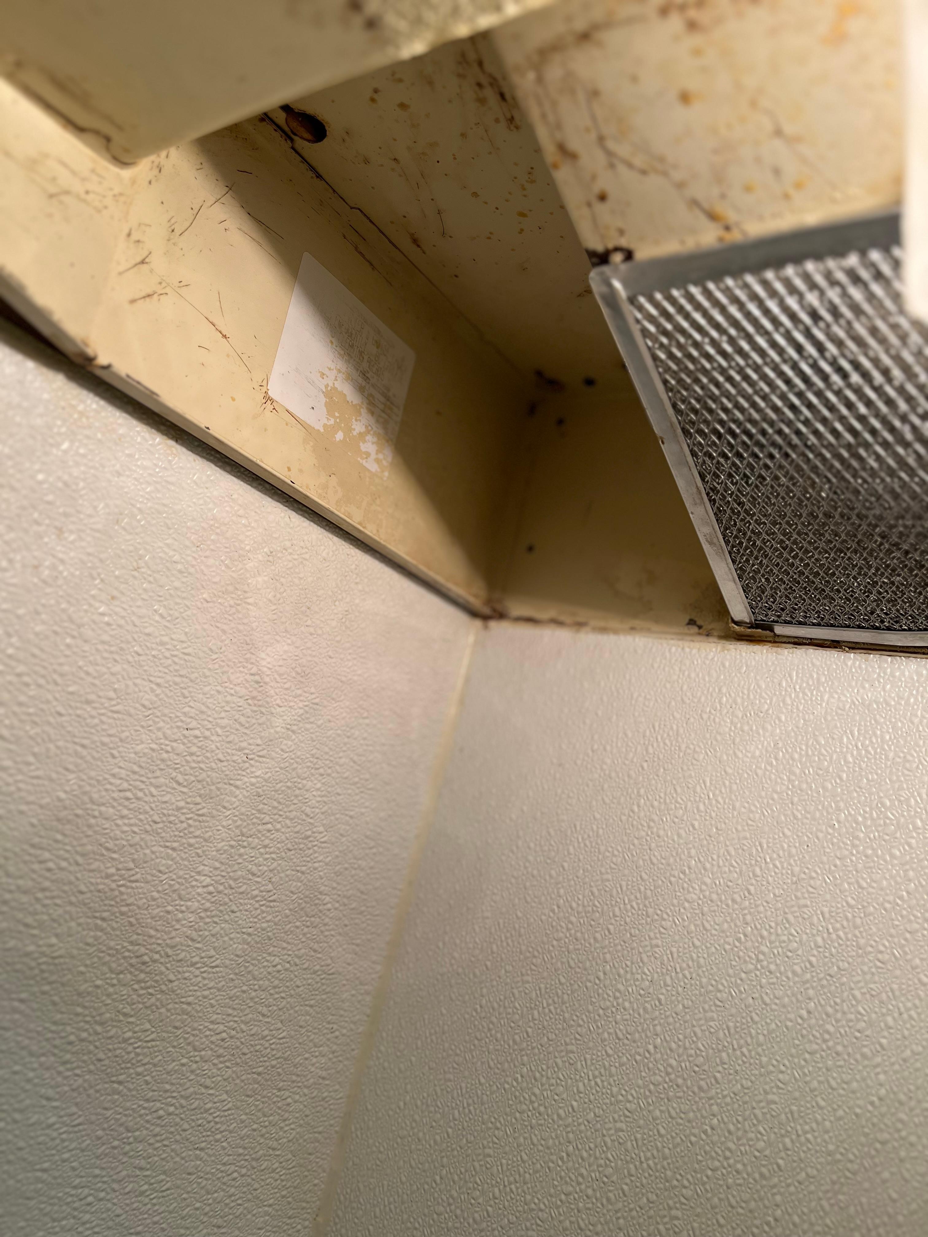 Sink area where I had to buy my own and then wipe daily to keep bugs away and so that I could make food for my son and I without feeling as if I was giving him an infection 