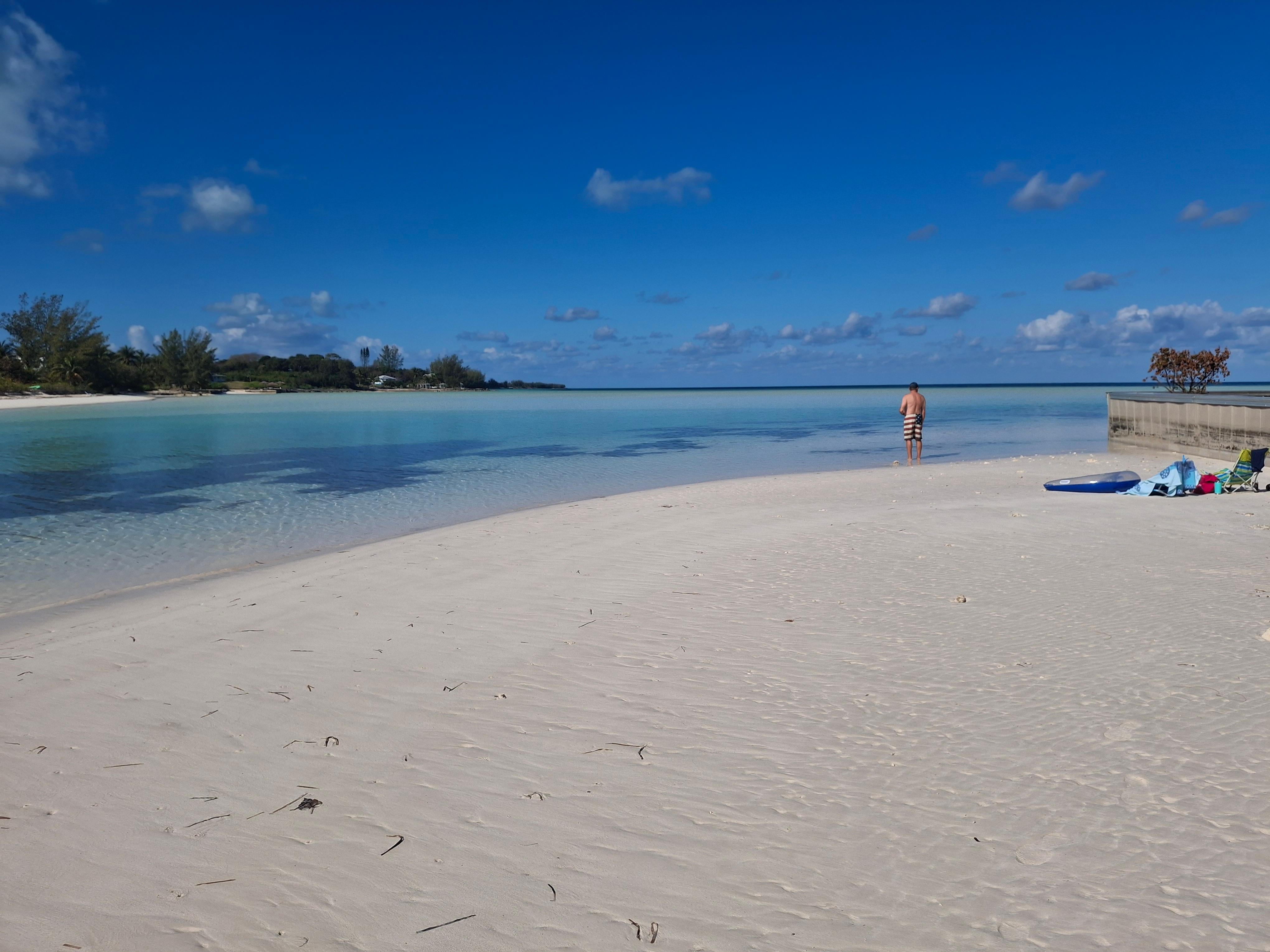 Beach towels, cooler, chairs, floaties provided