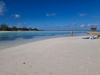 Beach towels, cooler, chairs, floaties provided