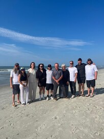 Beach in front of condo.
